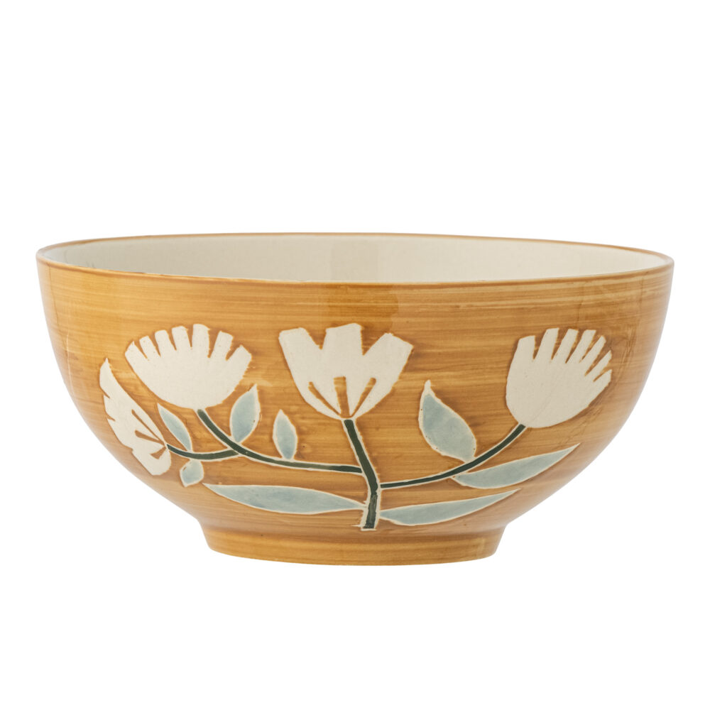 Tangier Bowl, Orange, Stoneware