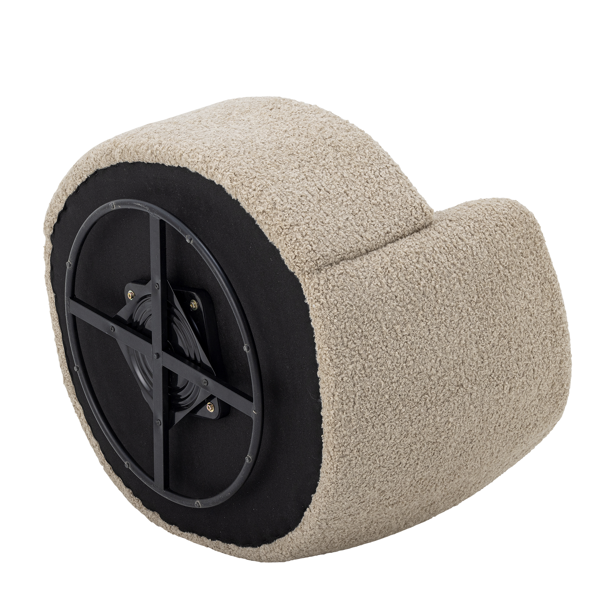 Bocca Lounge Chair, Nature, Polyester - Image 2