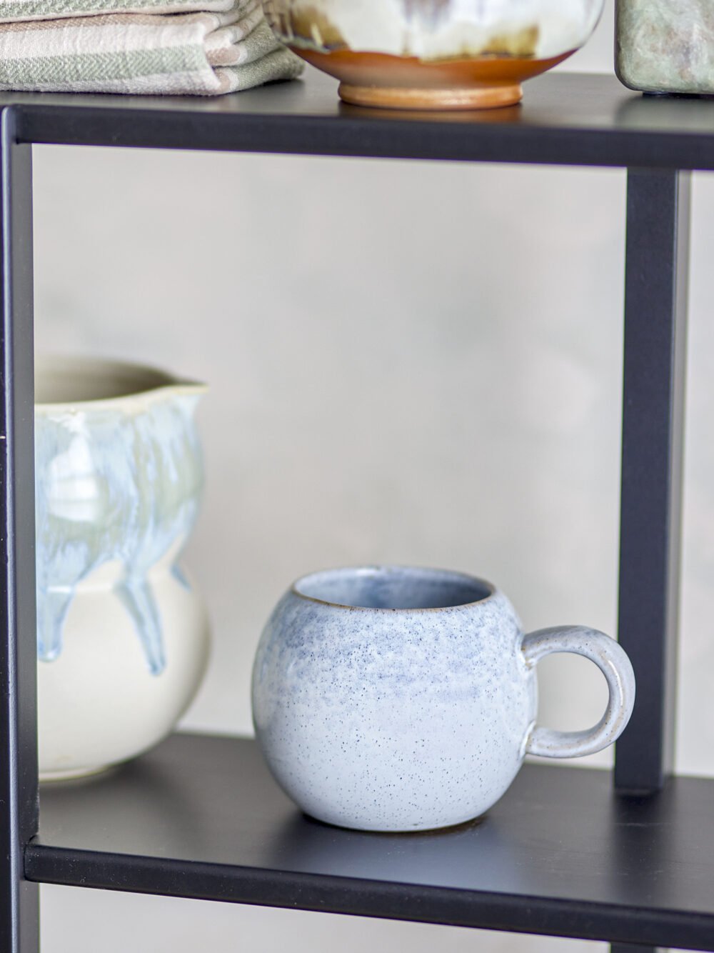 Paula Mug, Blue, Stoneware - Image 3