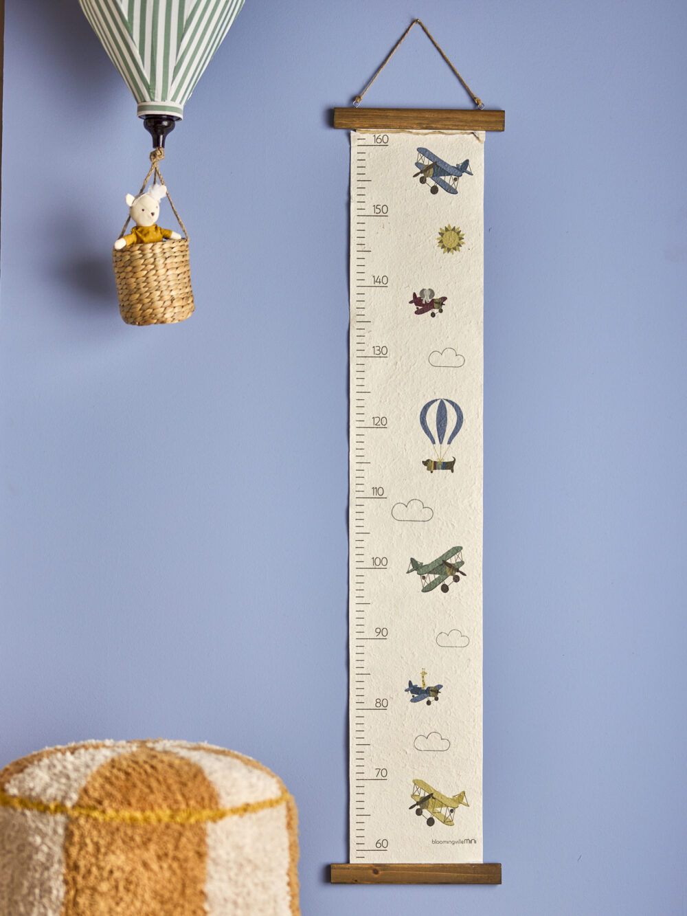 Plane Measure Board, Blue, Paper - Image 2