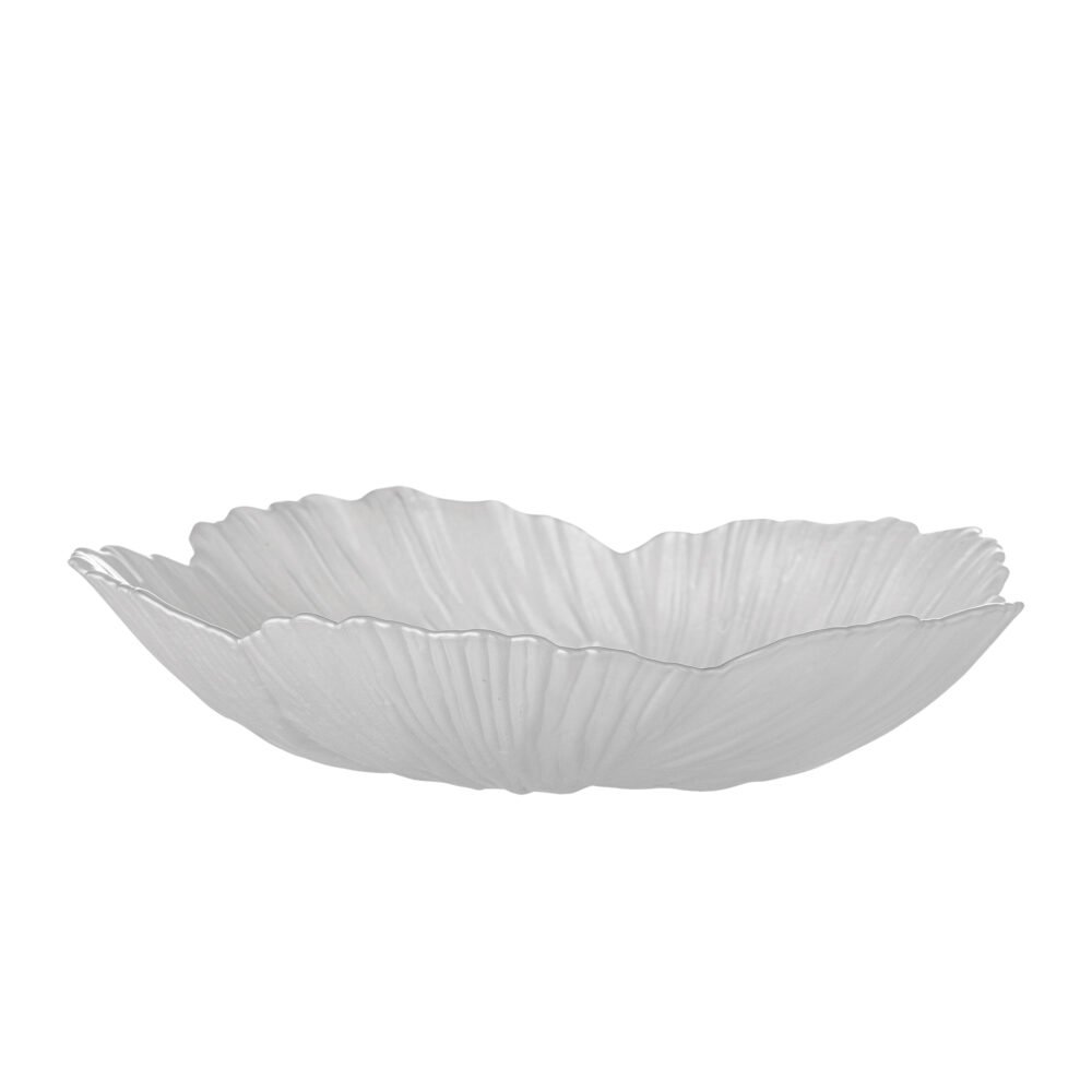 Iani Bowl, White, Glass - Image 3