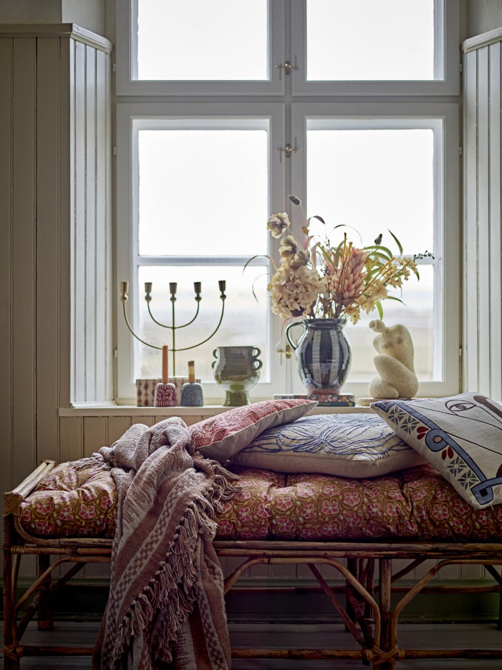 Marmi Throw, Brown, Recycled Cotton - Image 4