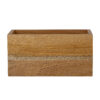 Solin Storage Box, Nature, Mahogany