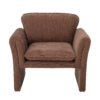 Paseo Lounge Chair, Brown, Polyester