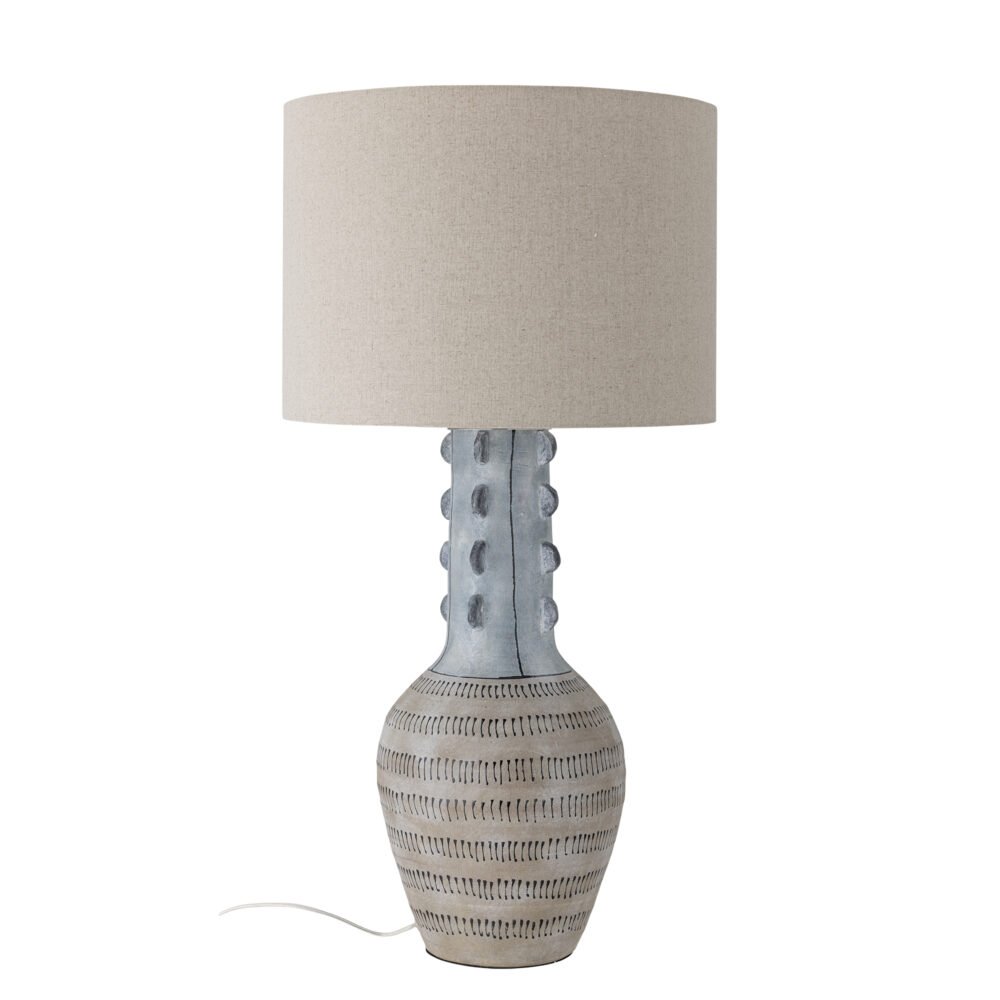 Gadiela Floor Lamp, Blue, Stoneware
