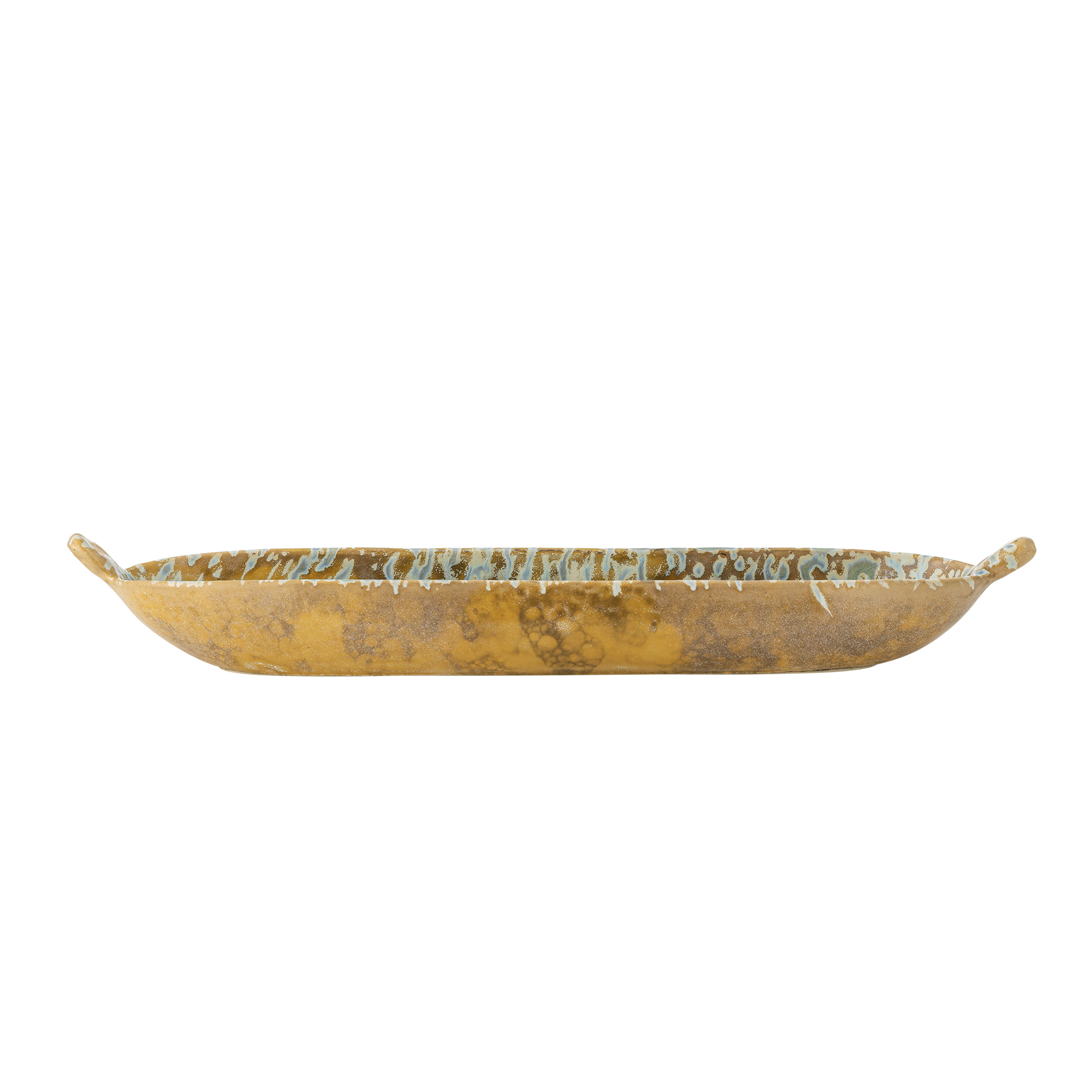 Milani Serving Plate, Green, Stoneware - Image 3