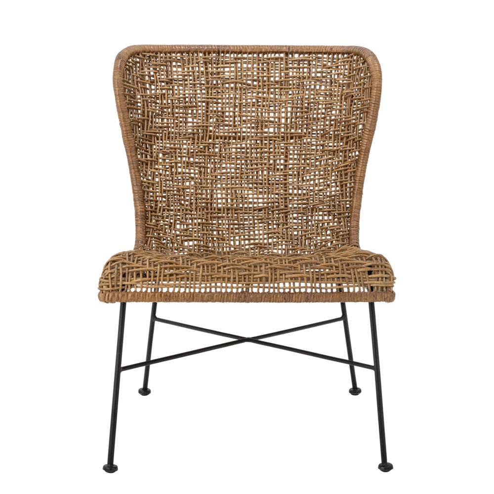 Somme Lounge Chair, Nature, Rattan
