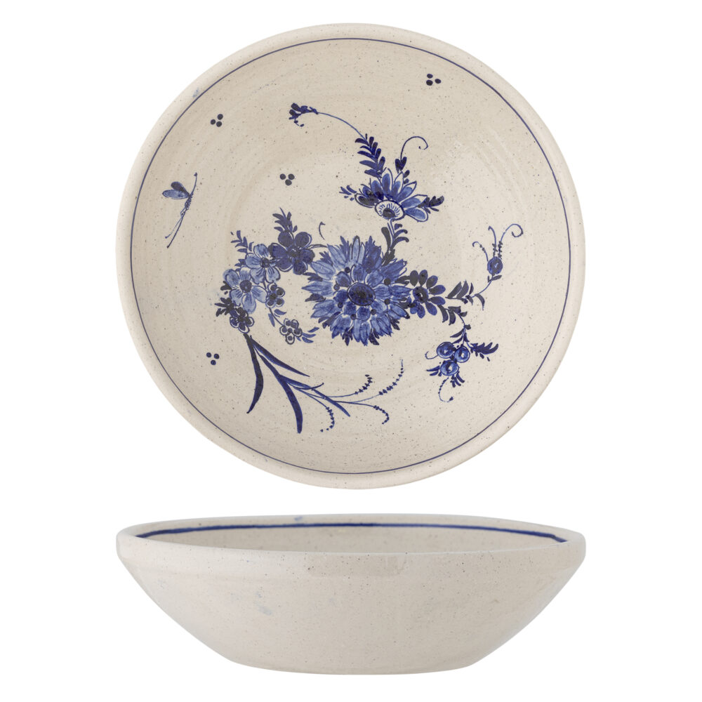 Aleni Bowl, Blue, Terracotta