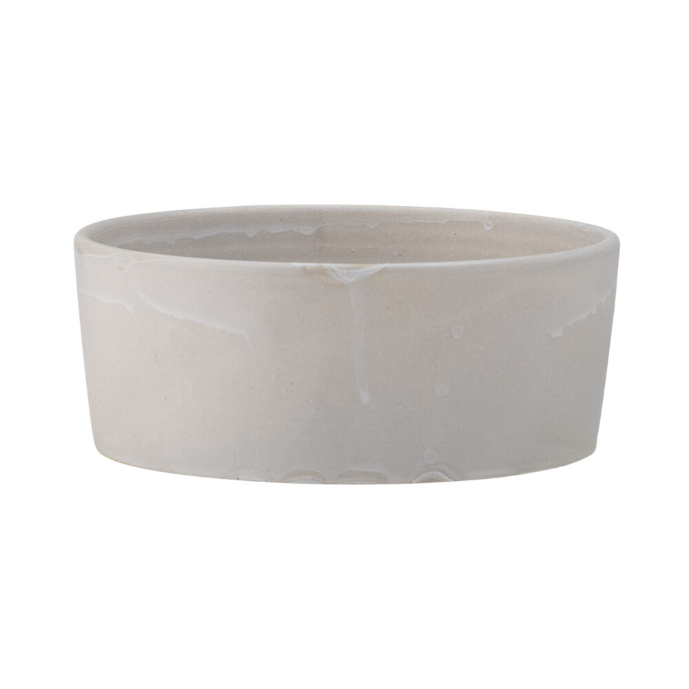 Buddy Bowl, White, Stoneware - Image 4