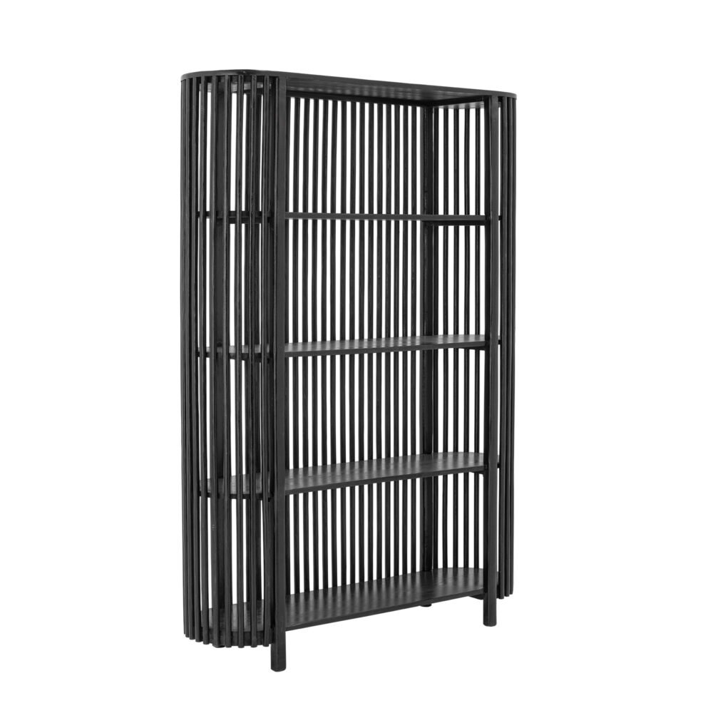 Sali Bookcase, Black, Mango - Image 3