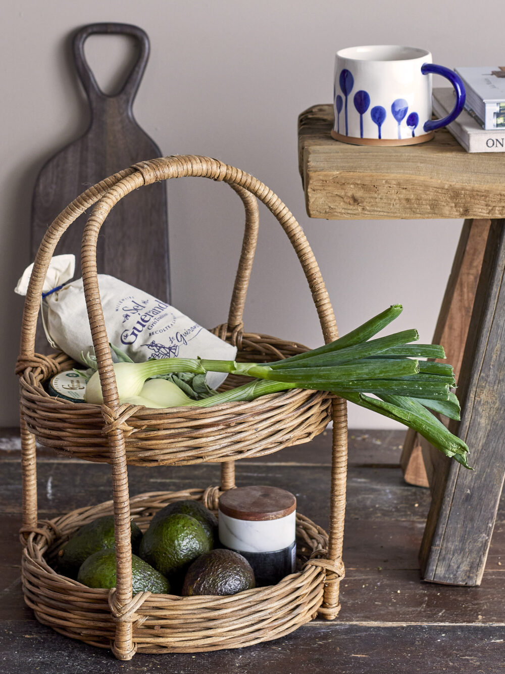 Linora Mug, Blue, Stoneware - Image 3