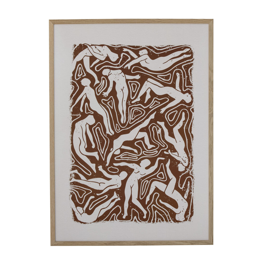 Ciron Illustration w/ Frame, Nature, Oak