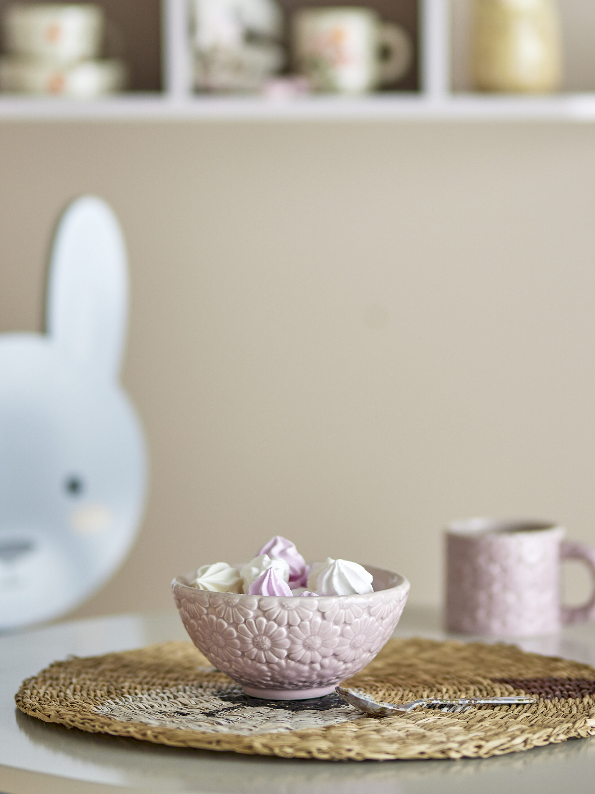 Benji Bowl, Rose, Stoneware - Image 2