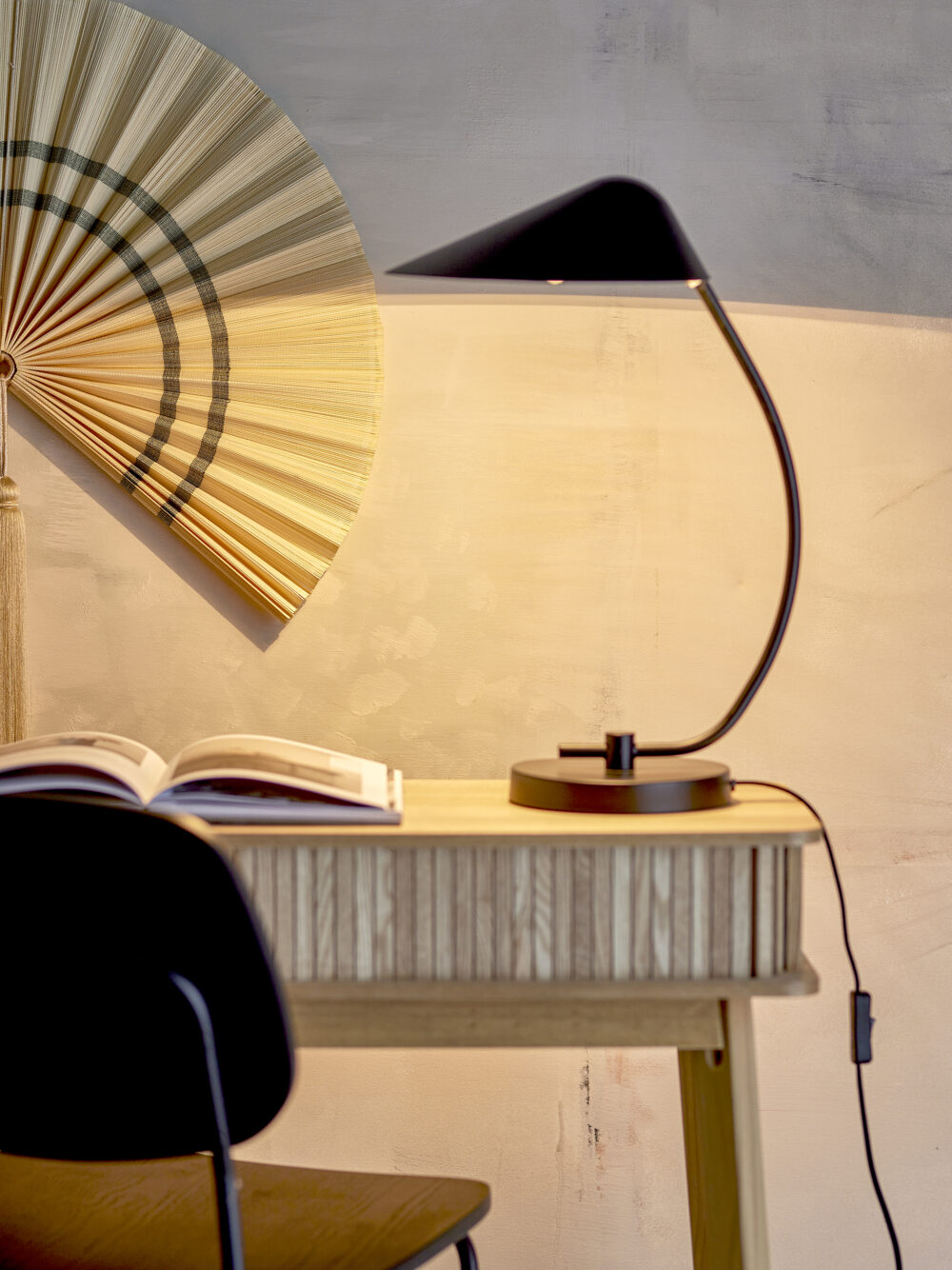 Nisella Table lamp, Black, Metal - Image 3