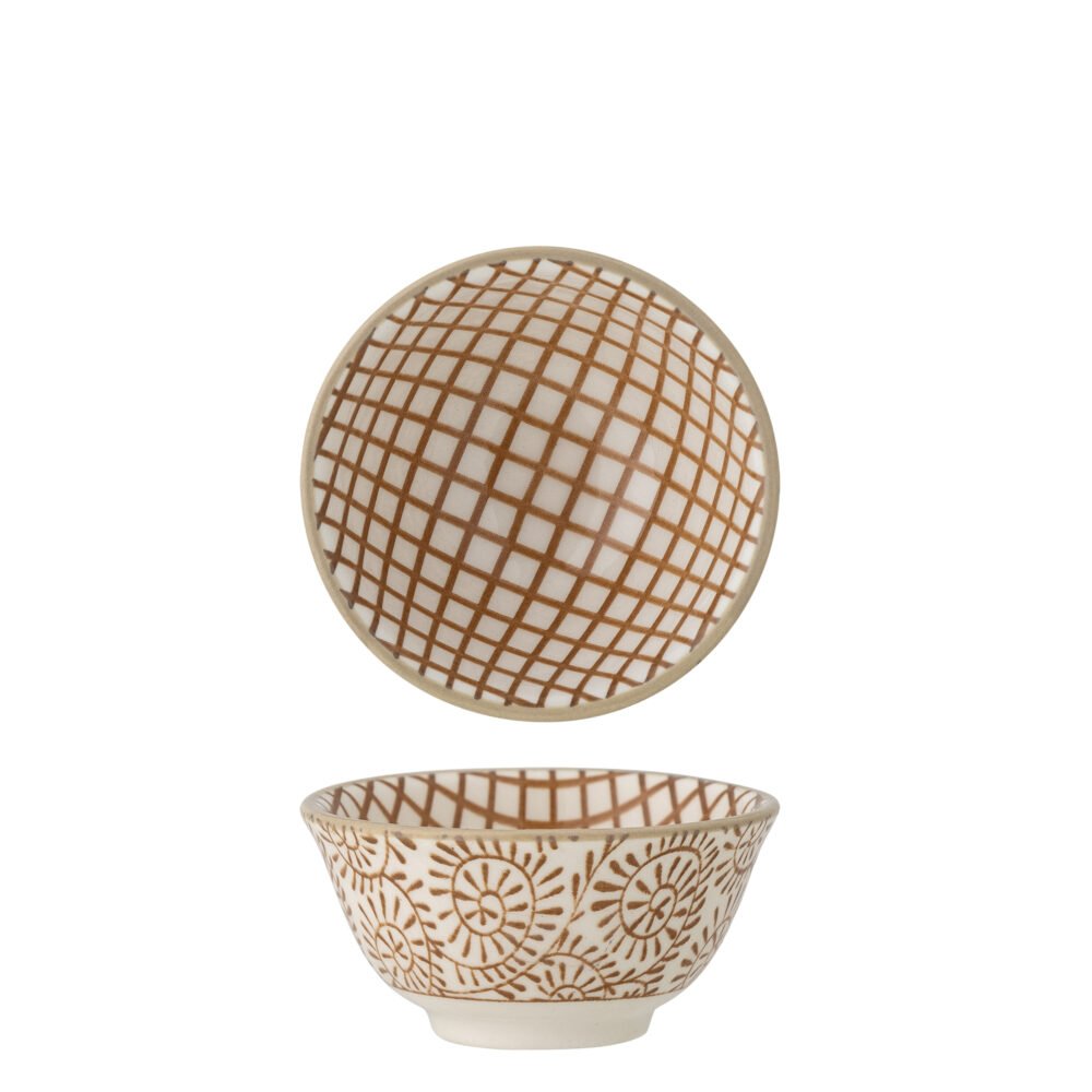 Maple Bowl, Orange, Stoneware