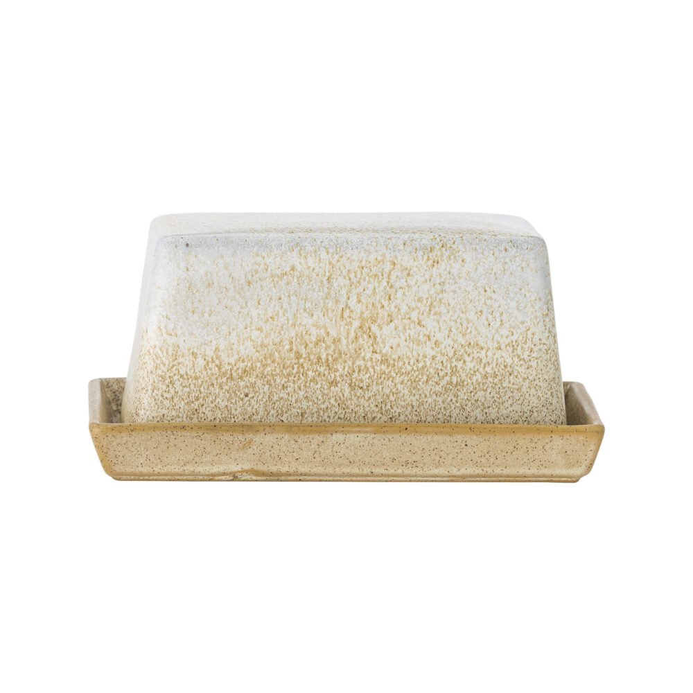 Paula Butter Box, Nature, Stoneware