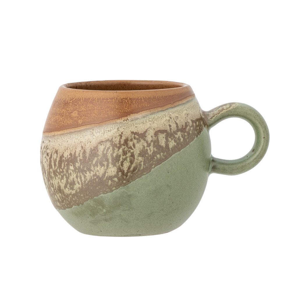 Paula Cup, Green, Stoneware