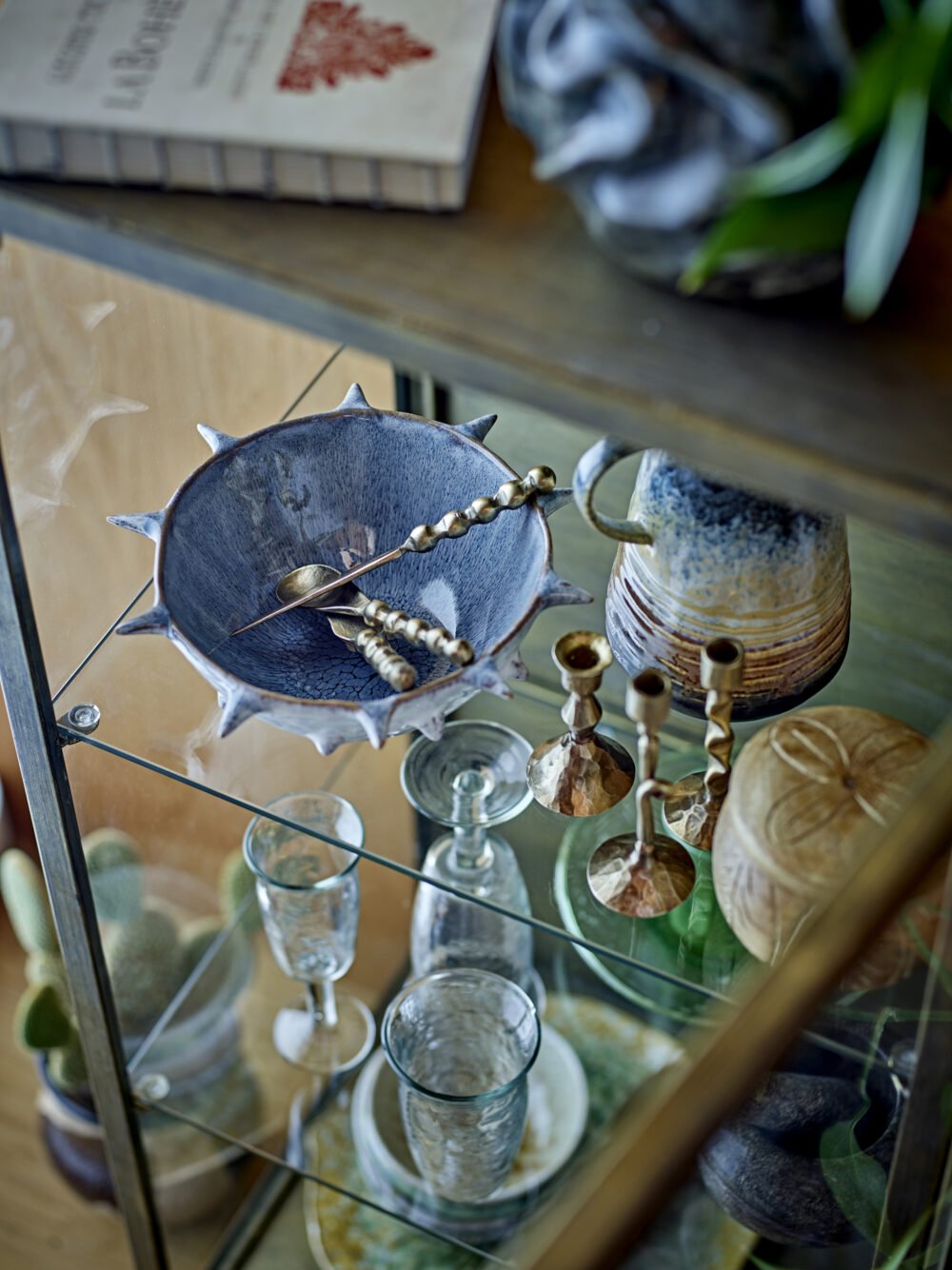Asha Drinking Glass, Clear, Recycled Glass - Image 3