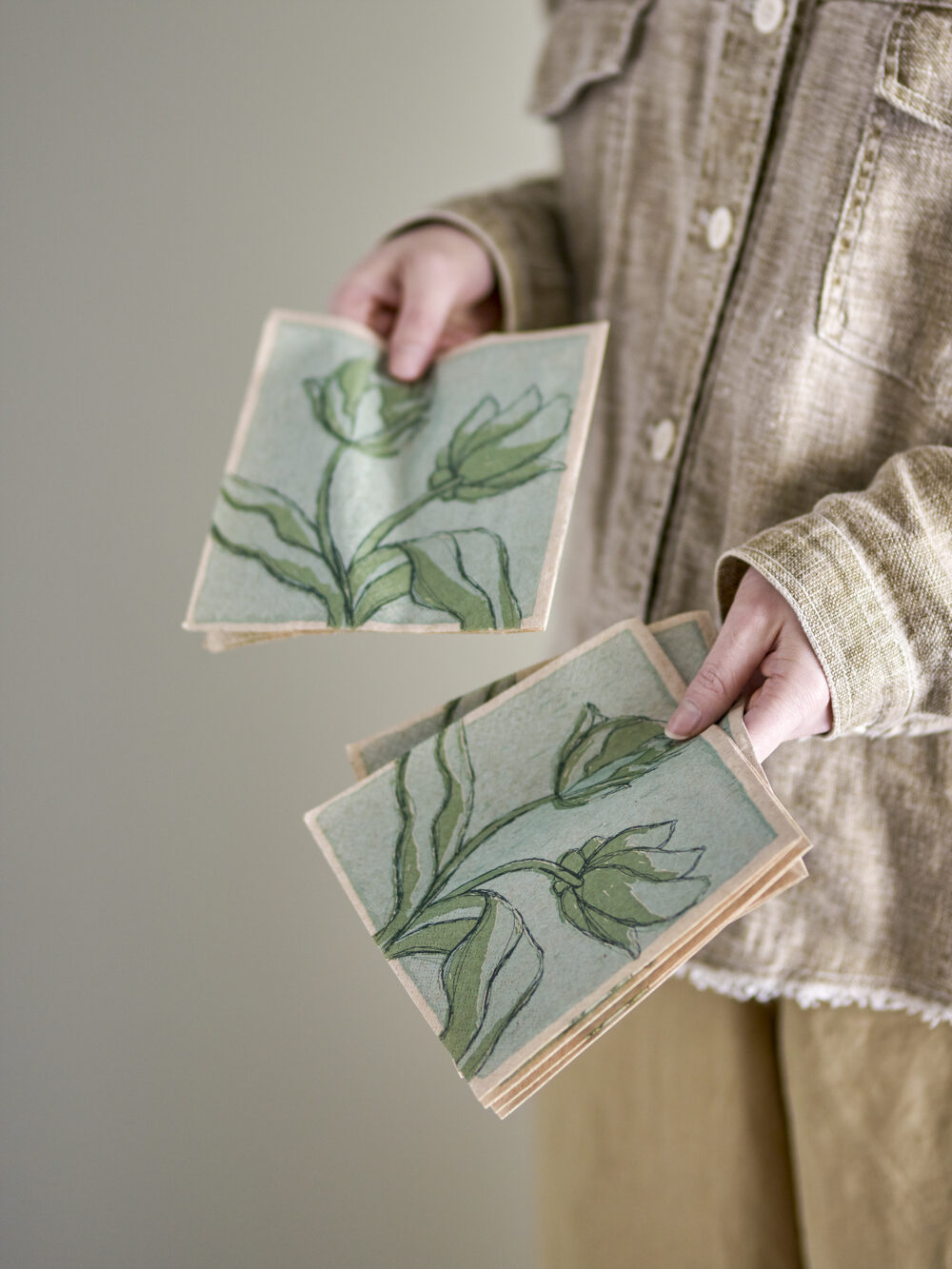 Mana Napkin, Green, FSC® Recycled, Paper - Image 3