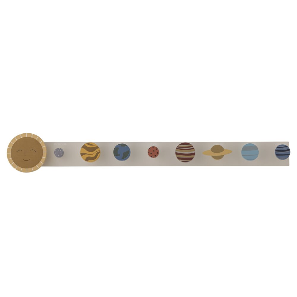 Space Coat Rack, Grey, FSC®100%, MDF - Image 3