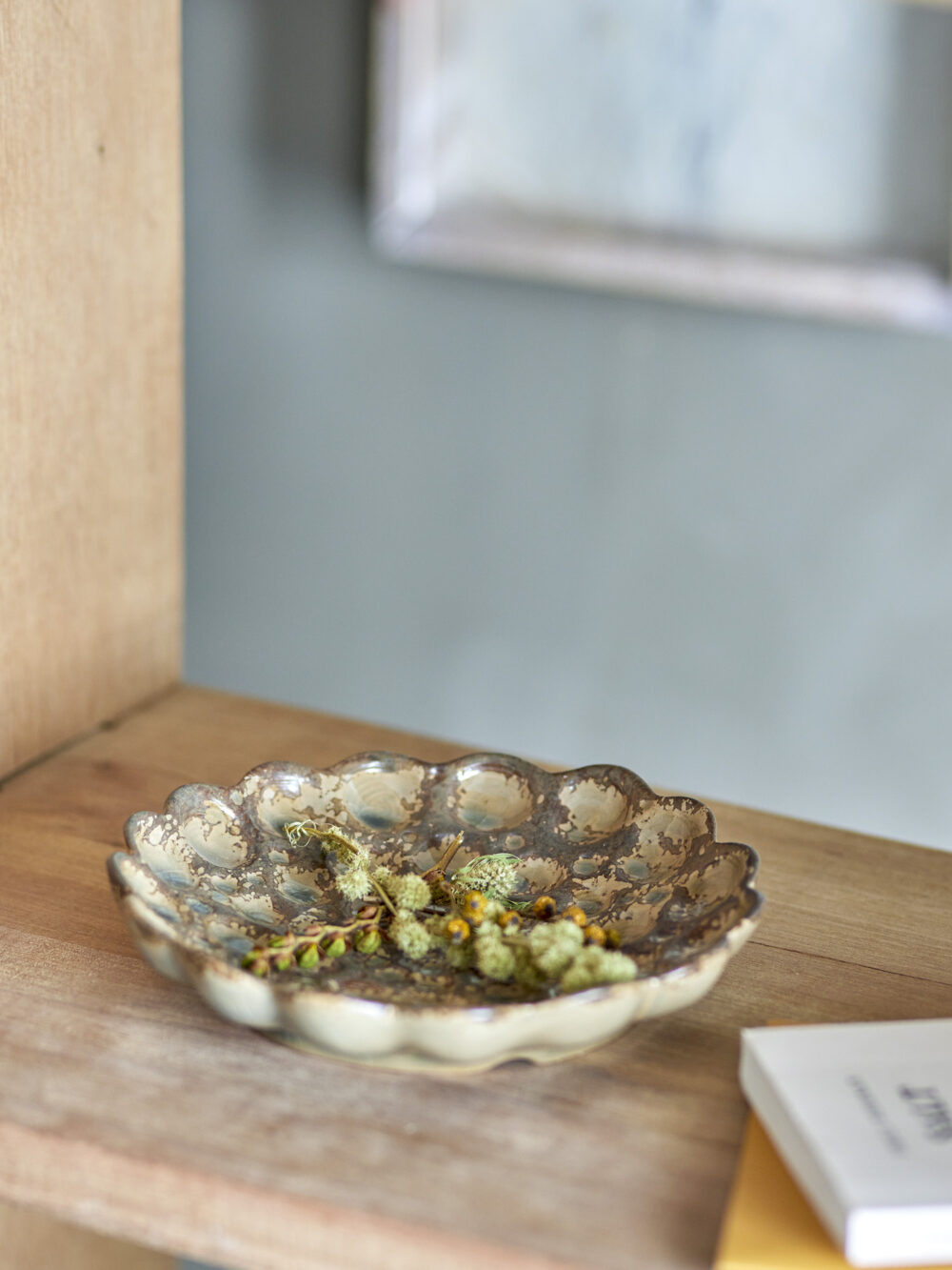 Oyu Bowl, Brown, Stoneware - Image 4