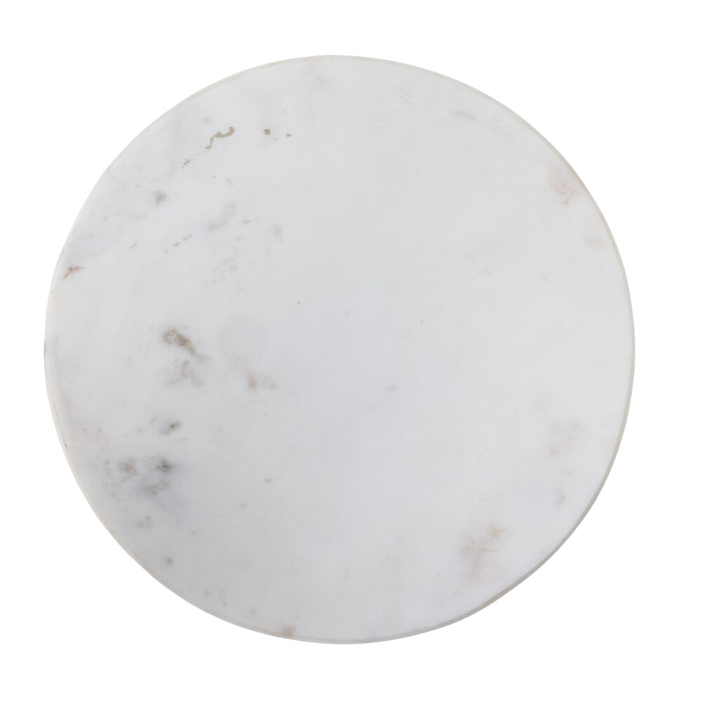 Ellin Turntable, White, Marble - Image 3