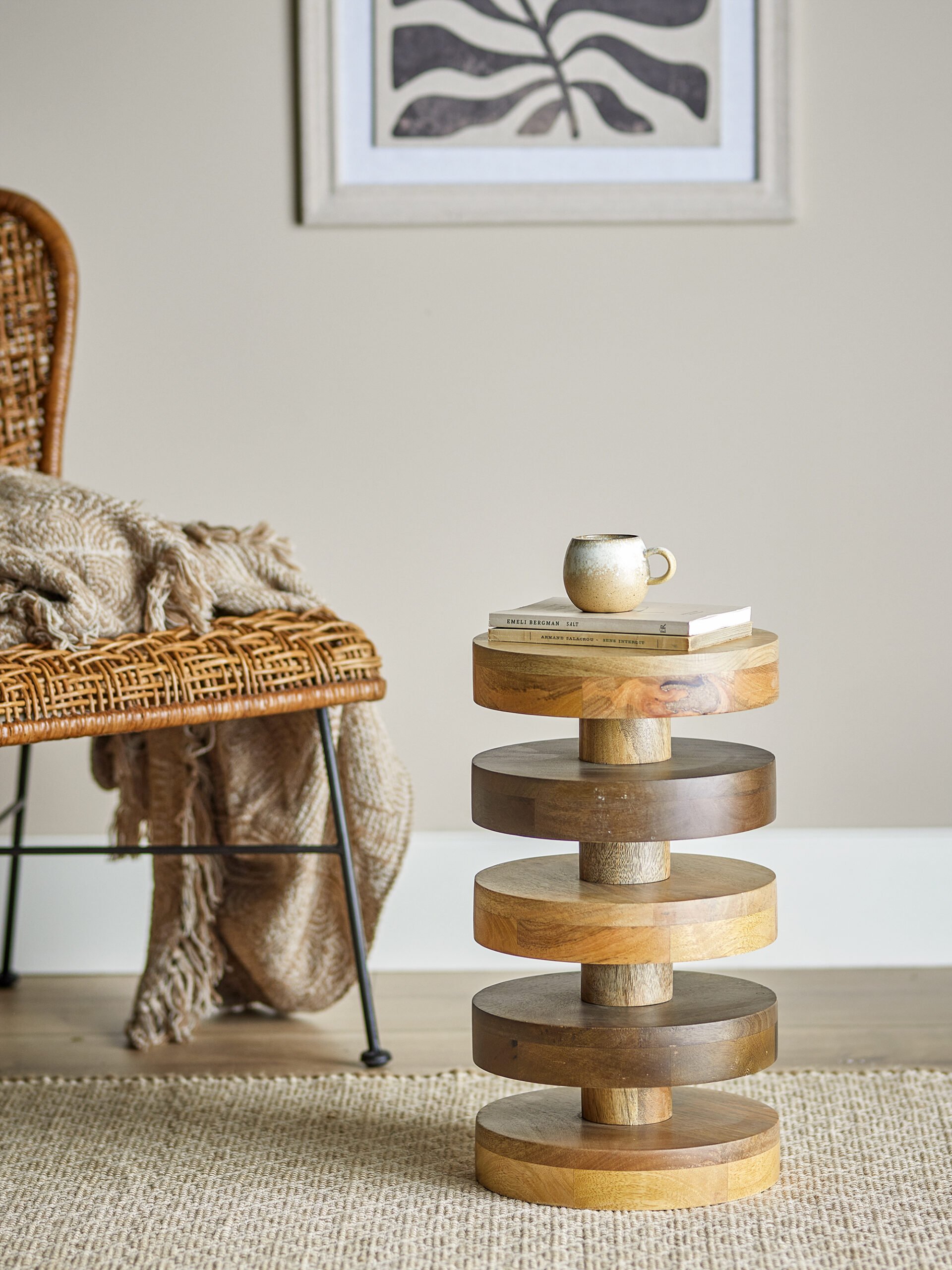 Franka Side Table, Brown, FSC 100%® Mango - Image 2