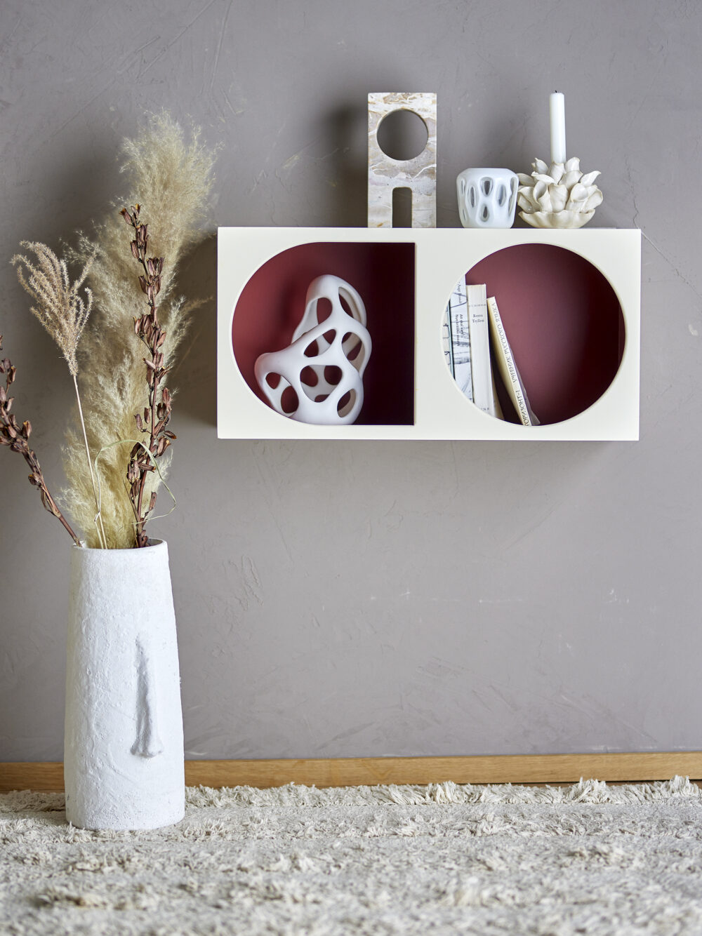 Graphia Bookcase, White, MDF - Image 5