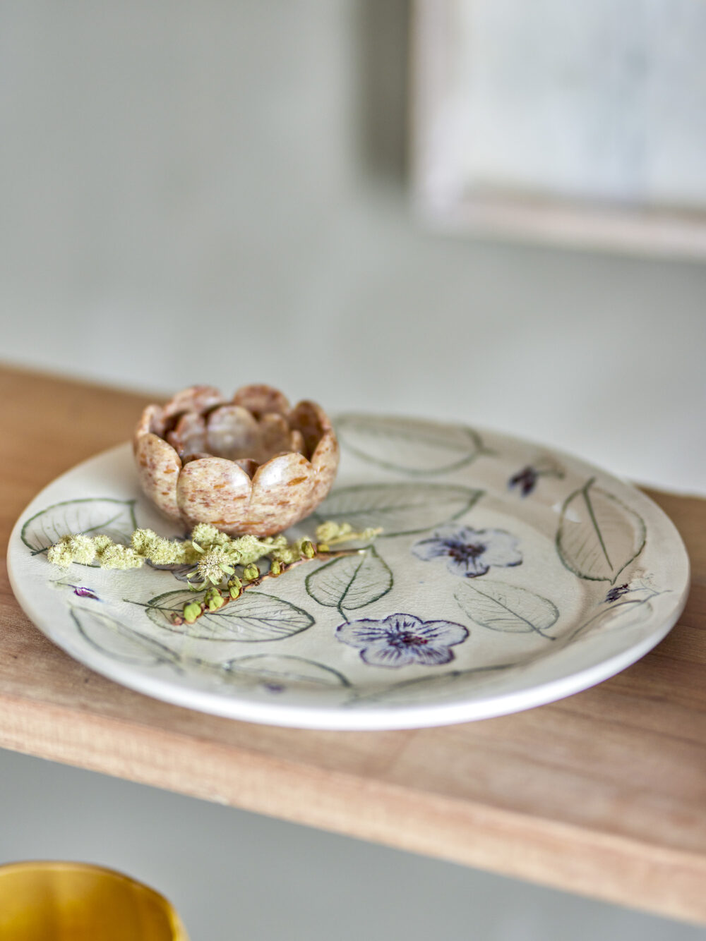 Marlem Tray, Green, Stoneware - Image 4