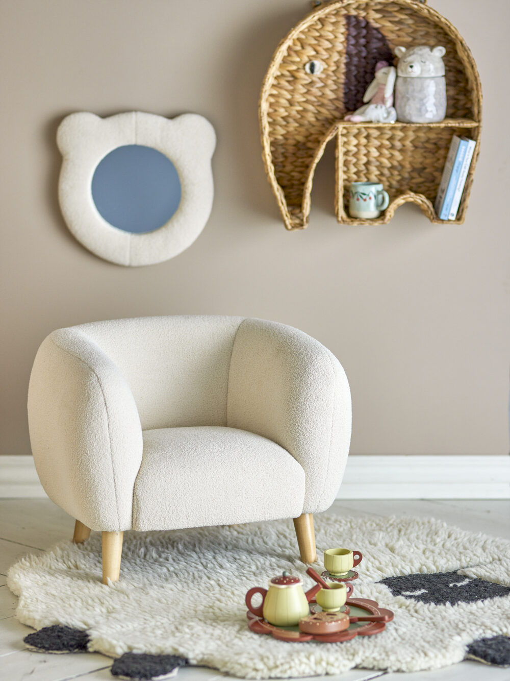 Cade Chair, White, Polyester - Image 5