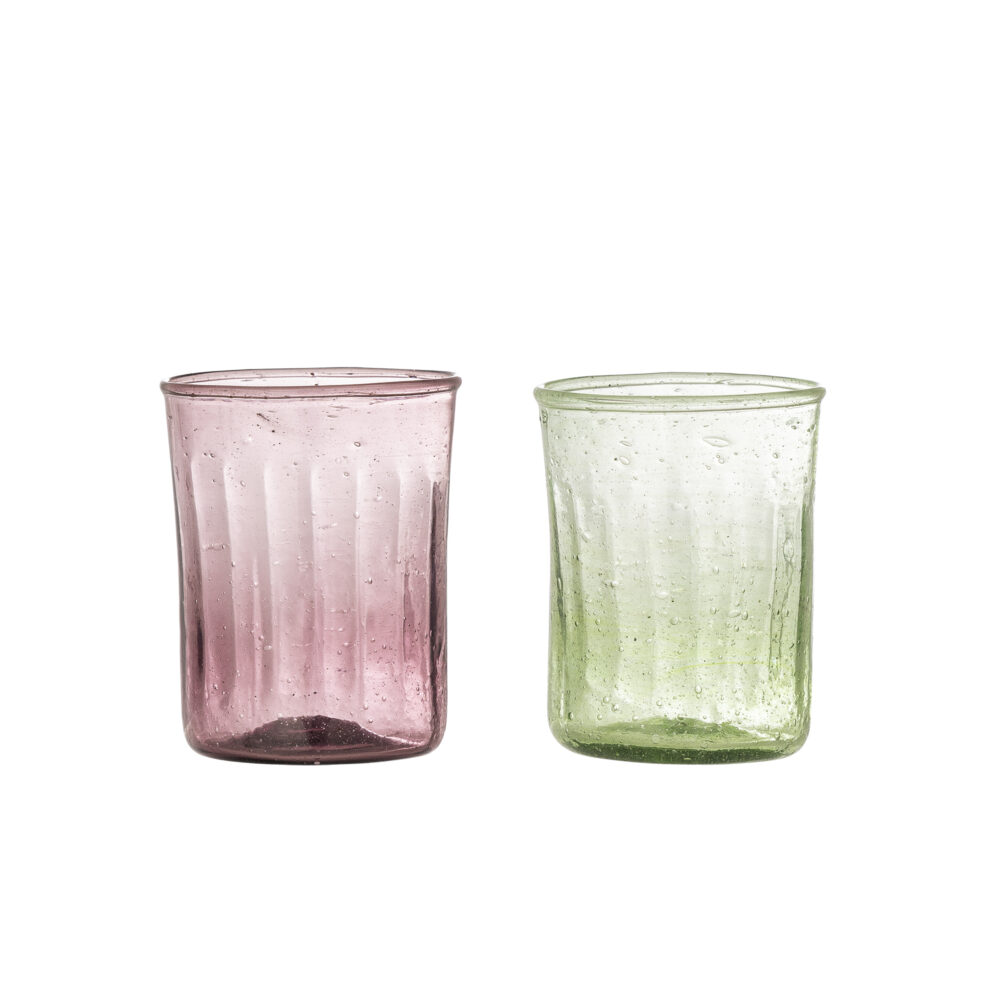 Sunil Drinking Glass, Green, Glass
