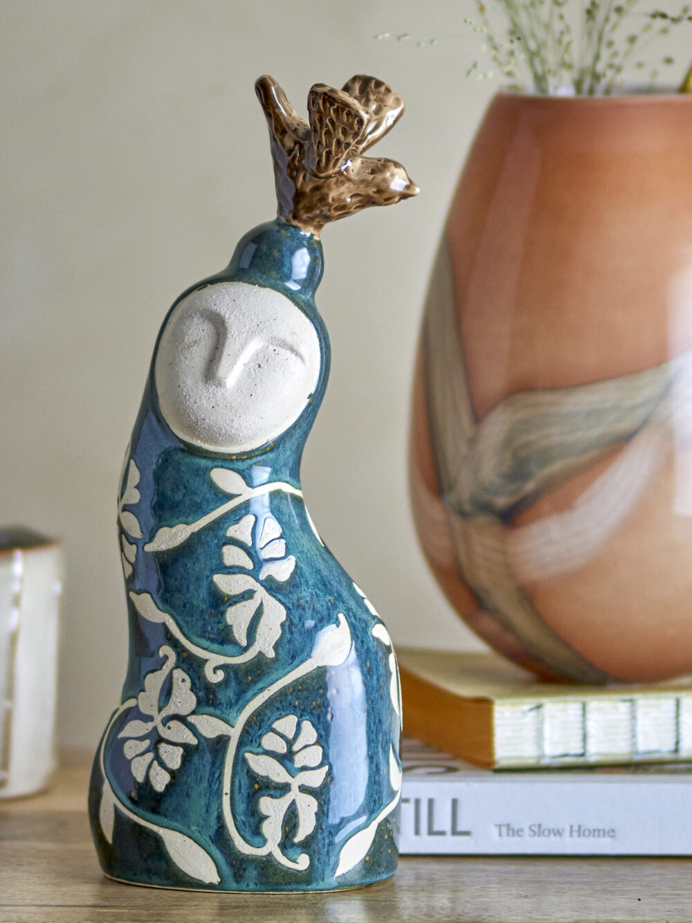 Layhan Deco, Blue, Stoneware - Image 4