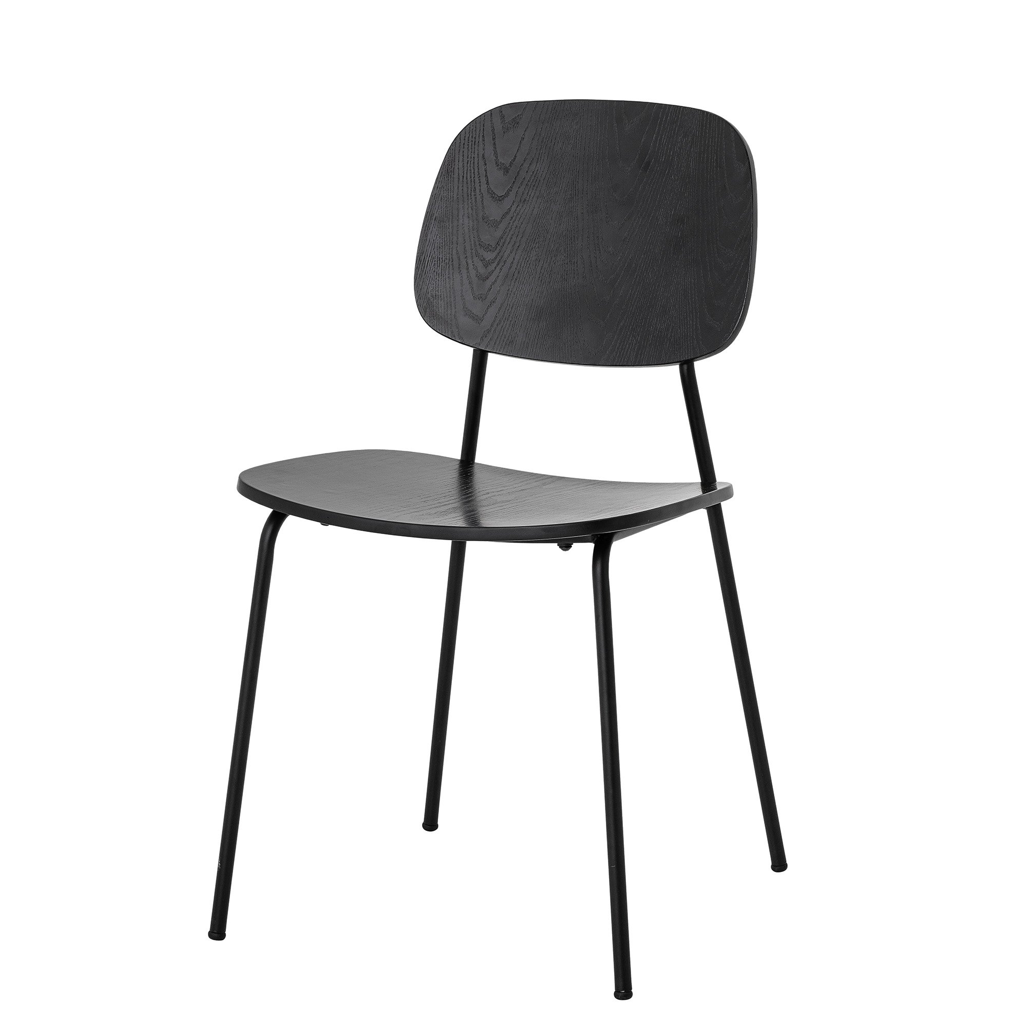 Monza Dining Chair, Black, Plywood - Image 2