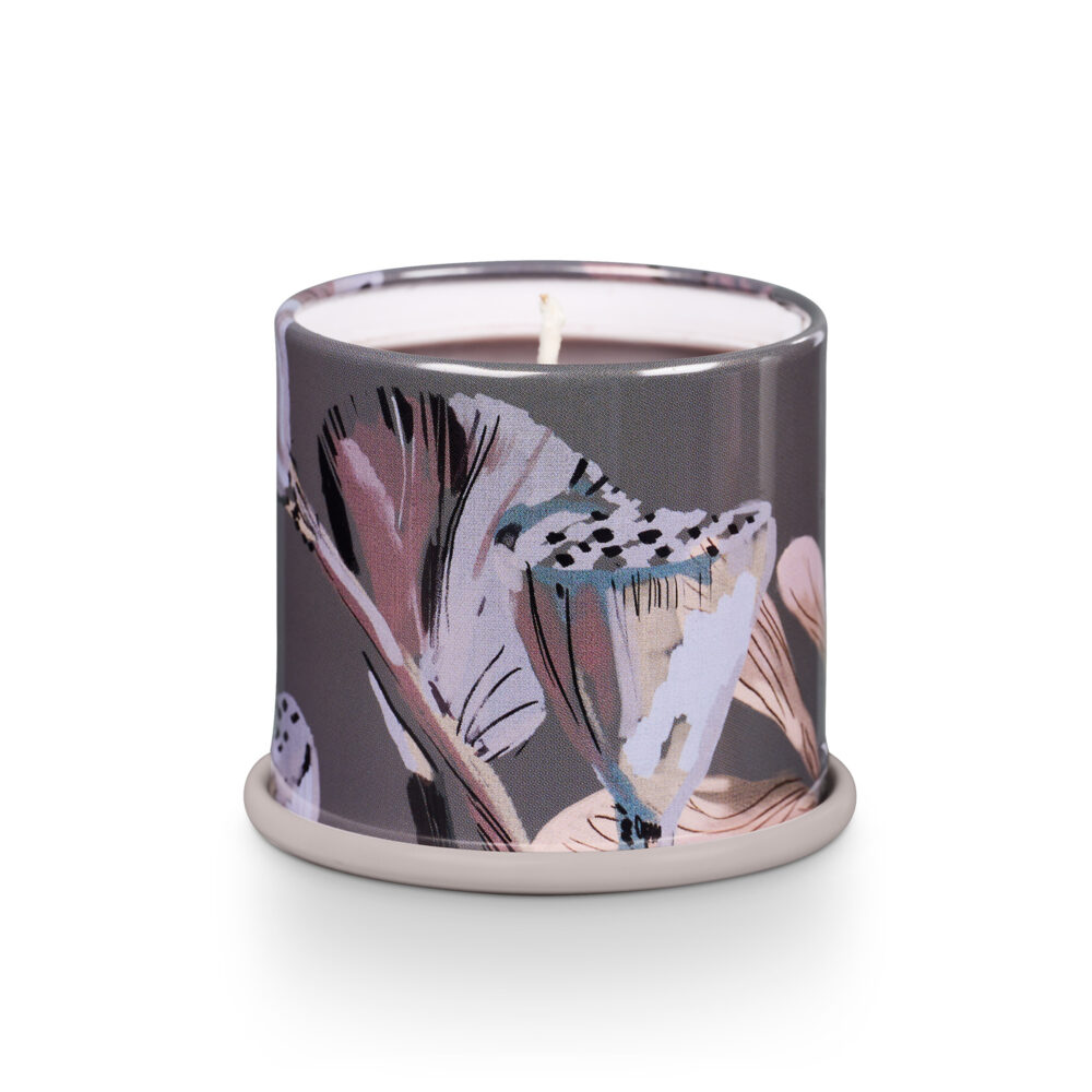 Woodfire Demi Vanity Tin Candle, Brown, - Image 3