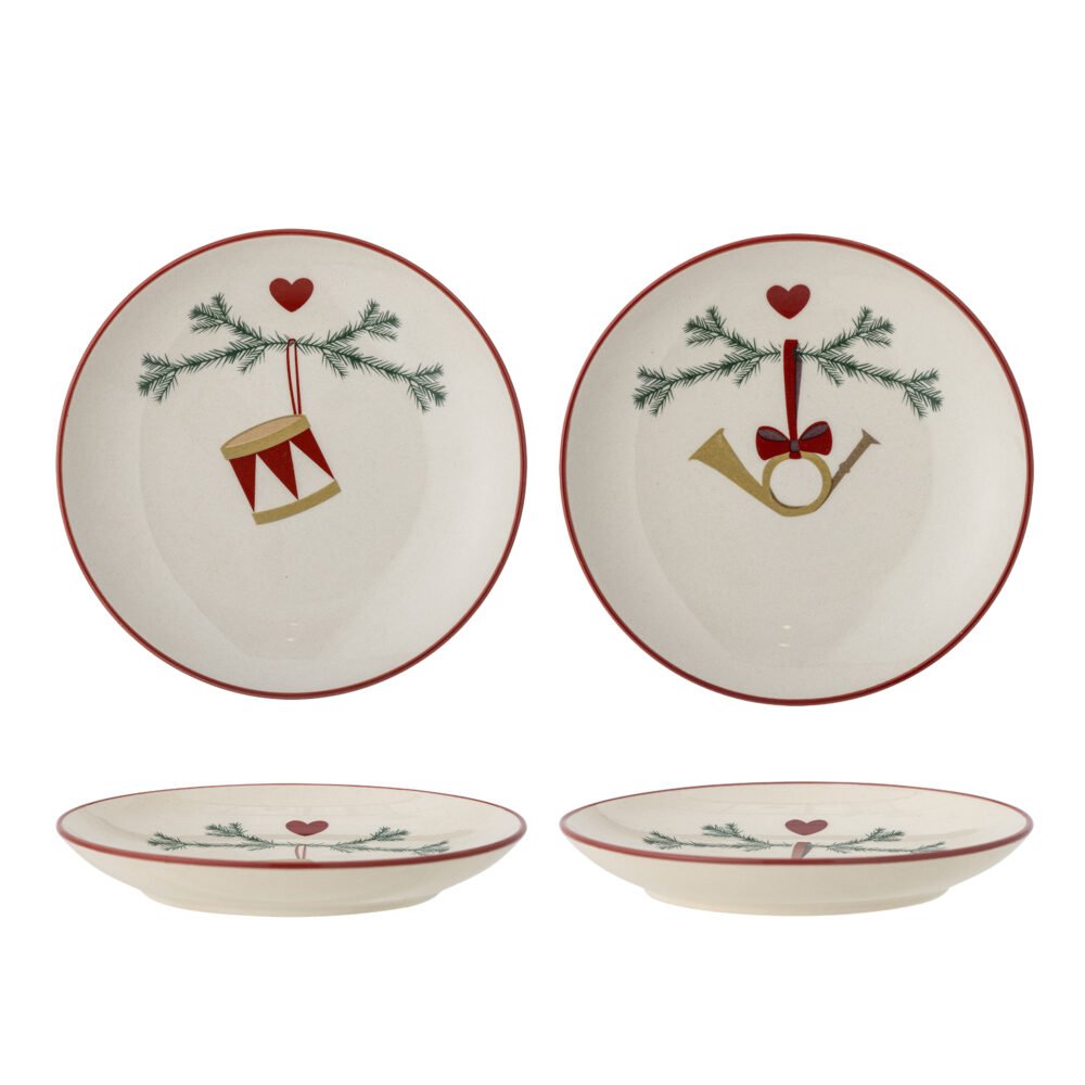Yule Plate, Nature, Stoneware