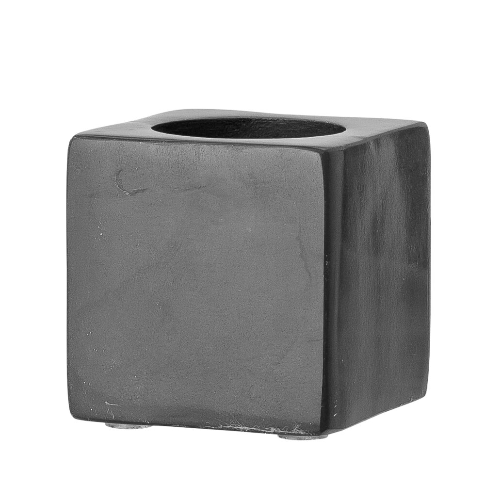 Estel Votive, Black, Soapstone