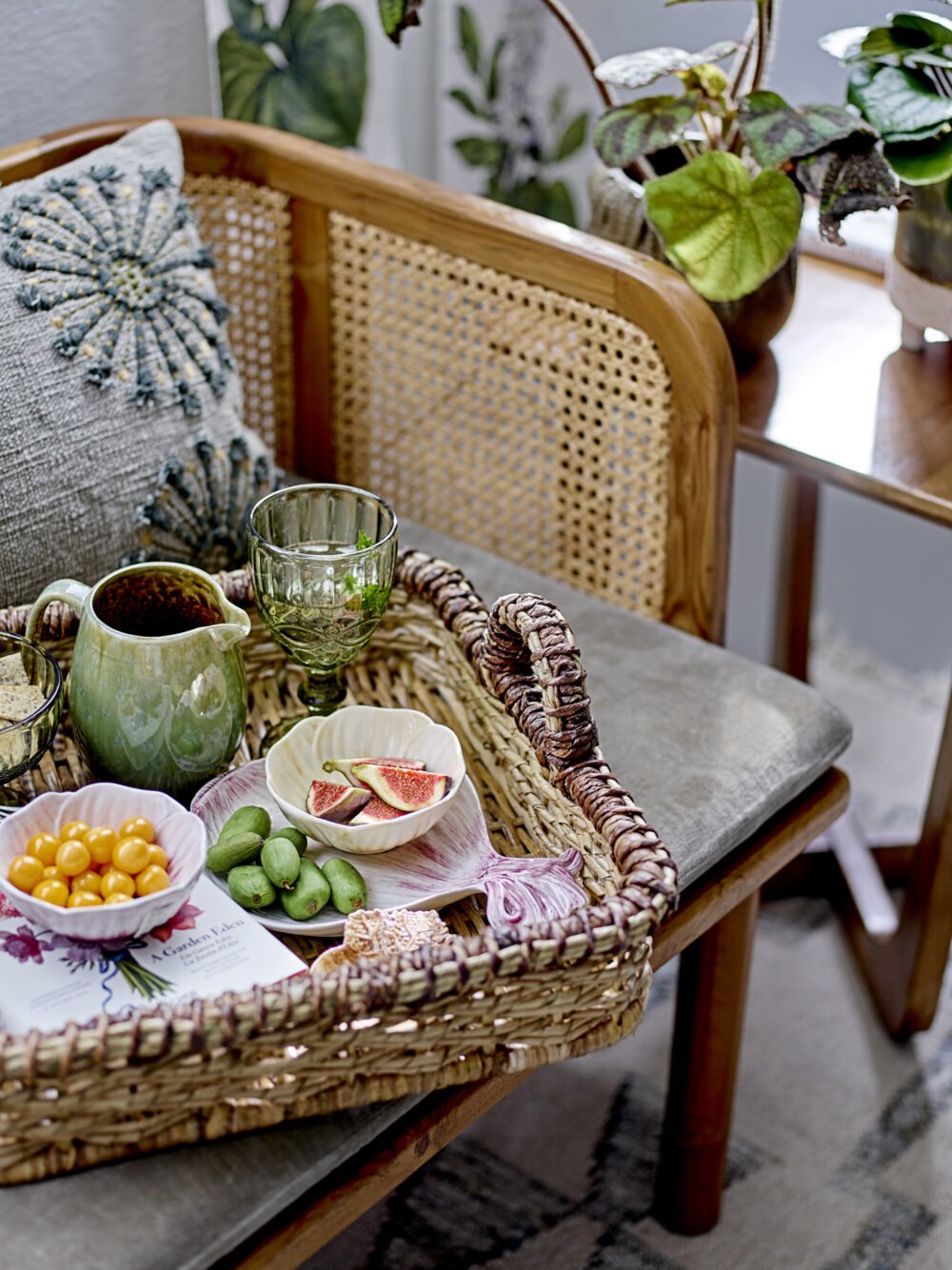 Todi Basket, Nature, Palm Leaf - Image 4