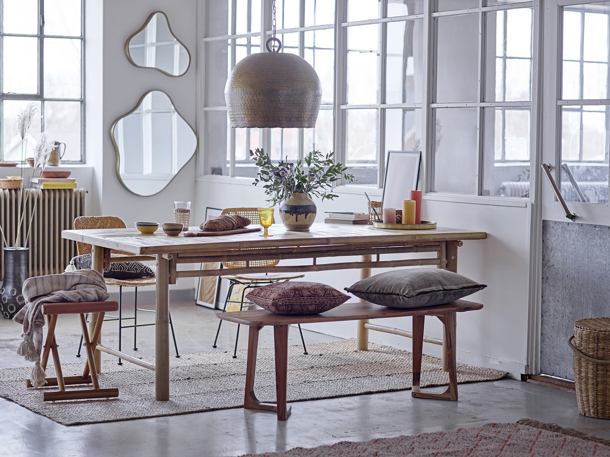 Sole Dining Table, Nature, Bamboo - Image 6