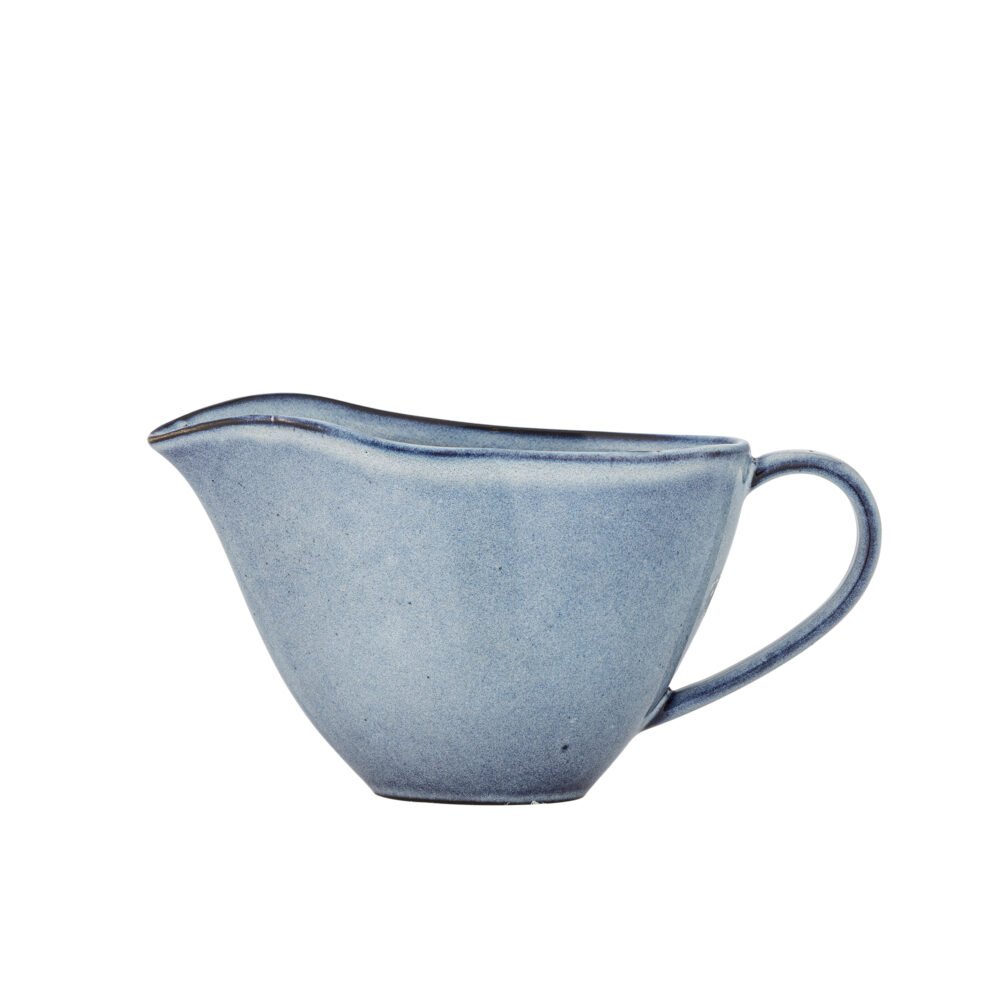 Sandrine Gravy Boat, Blue, Stoneware