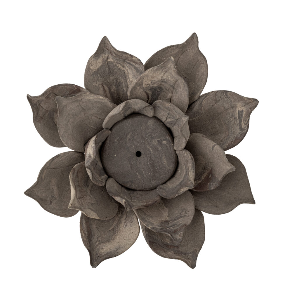Eira Votive, Brown, Stoneware - Image 3
