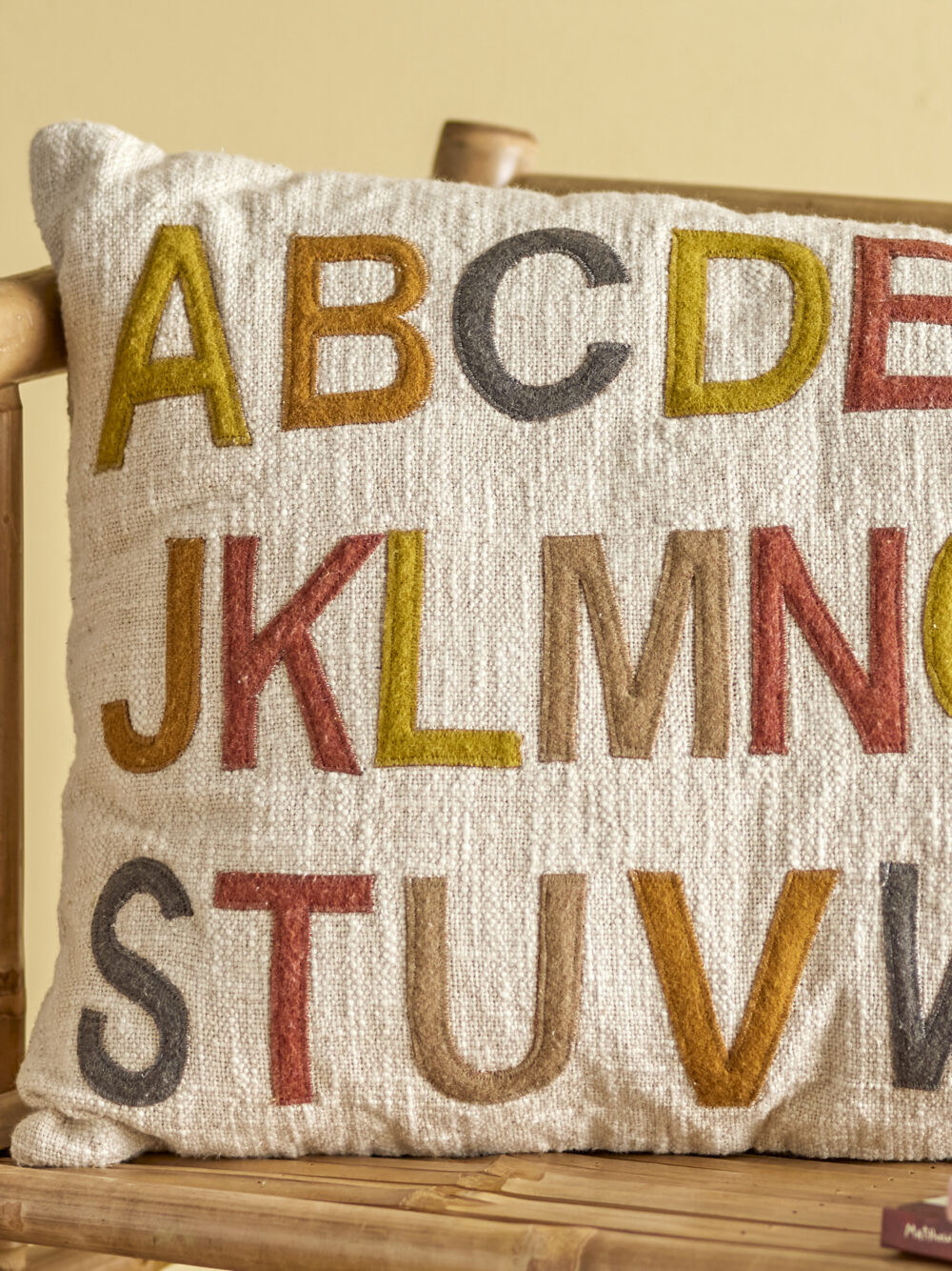Lexi Cushion, Nature, Cotton - Image 4