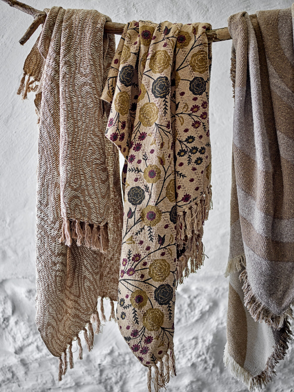 Okapi Throw, Brown, Recycled Cotton - Image 4