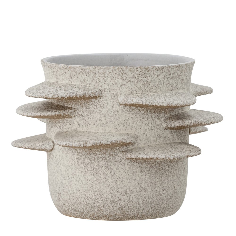 Herold Flowerpot, Nature, Stoneware