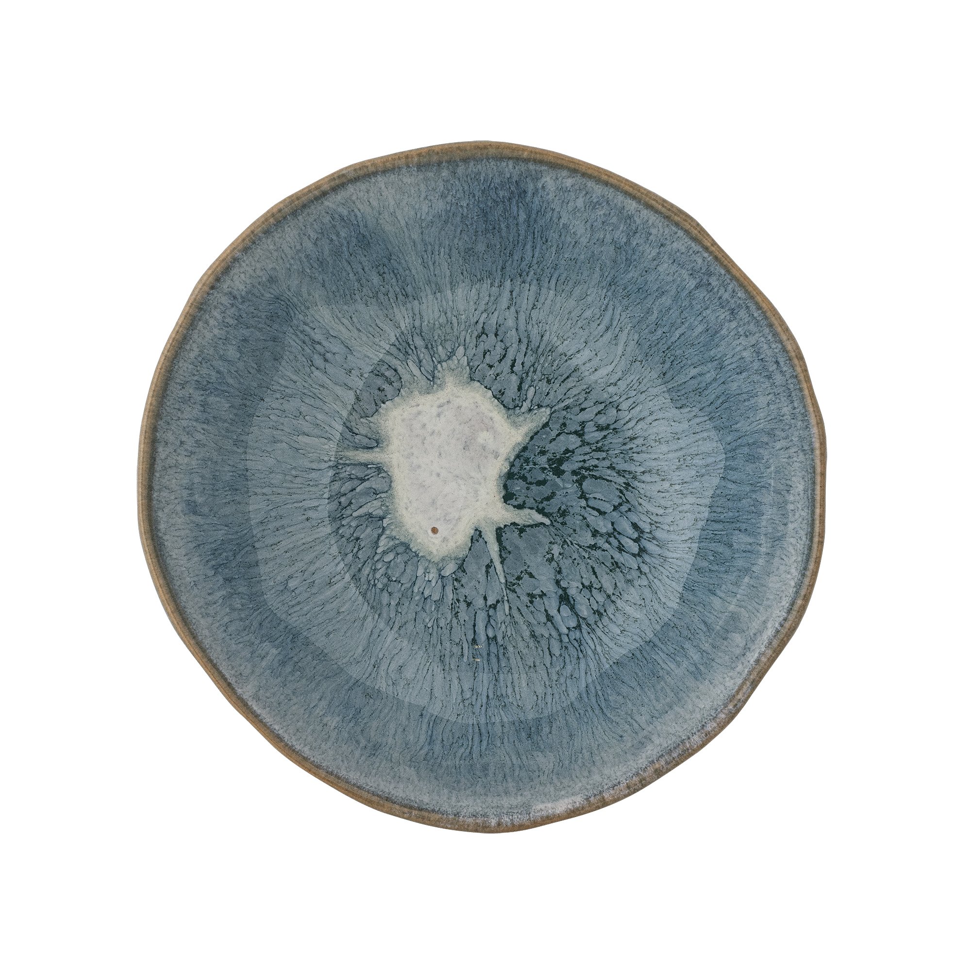 Nara Bowl, Blue, Stoneware - Image 2