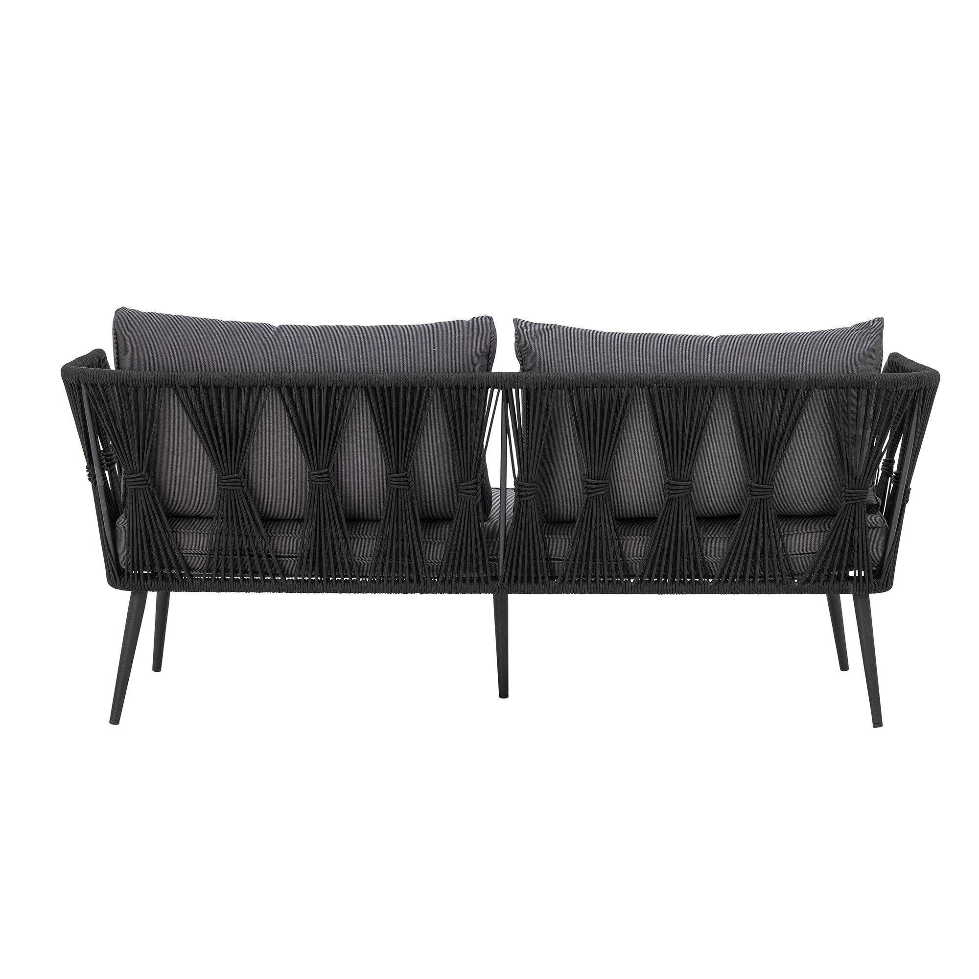 Pavone Sofa, Black, Metal - Image 3