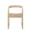 Serrone Dining Chair, Nature, Rubberwood