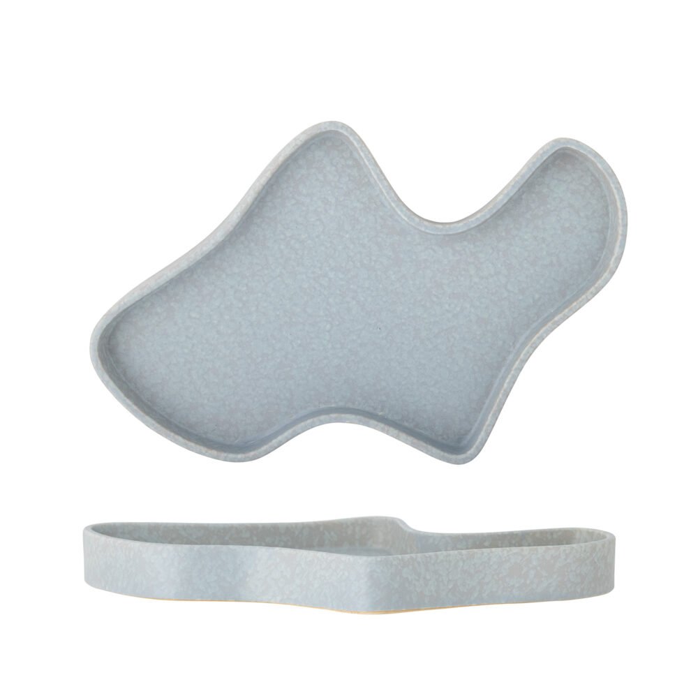 Lakey Tray, Blue, Stoneware