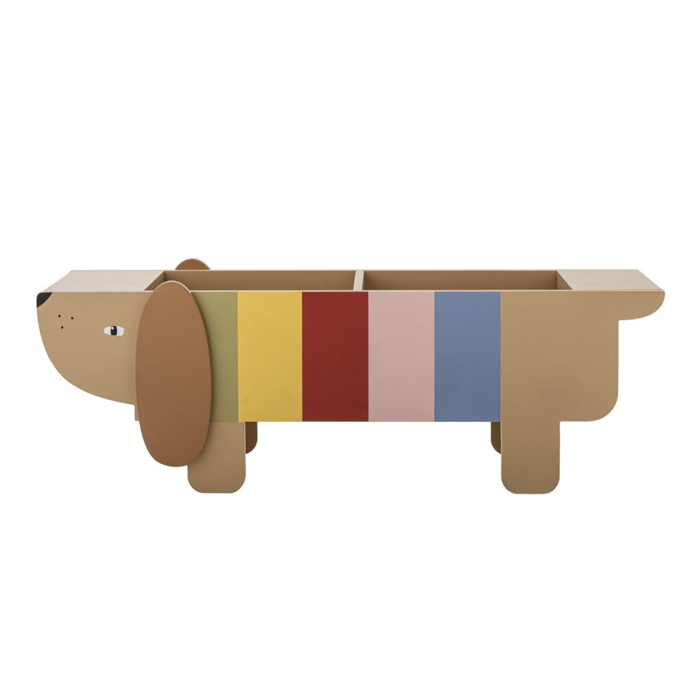 Charlie Book Stand, Brown, MDF