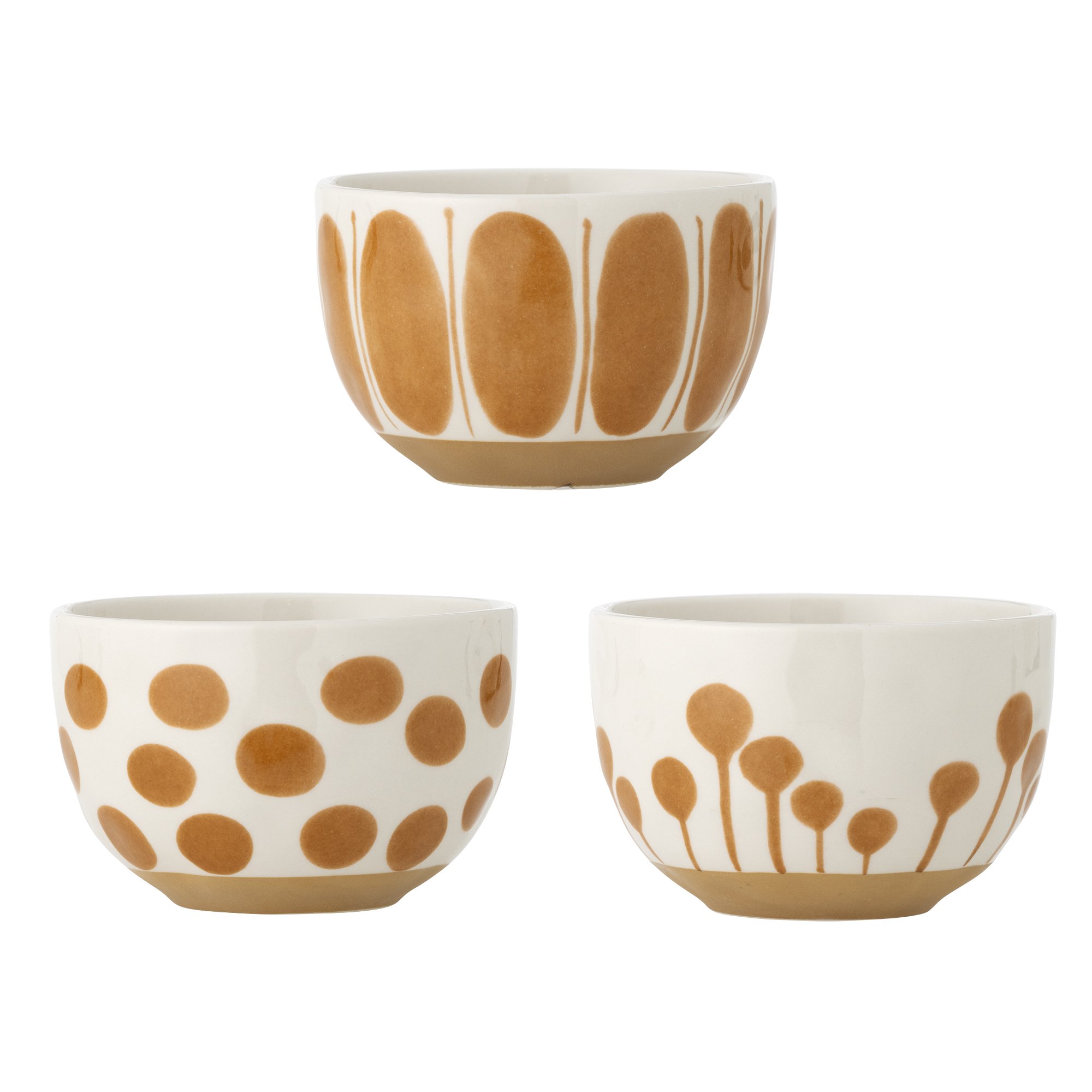 Linora Bowl, Brown, Stoneware