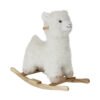 Kinto Rocking Toy, Lama, White, Polyester